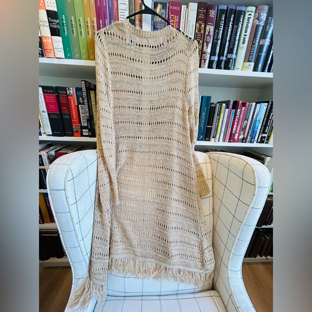 Anthropologie Fringe Wrap - Picture 4 of 4
